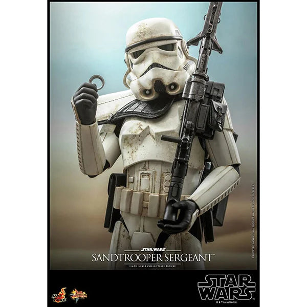 Hot Toys: Star Wars - A New Hope (Episode IV) - Sandtrooper Sergeant - Movie Masterpiece Series - Actionfigur 1/6 - 30 cm