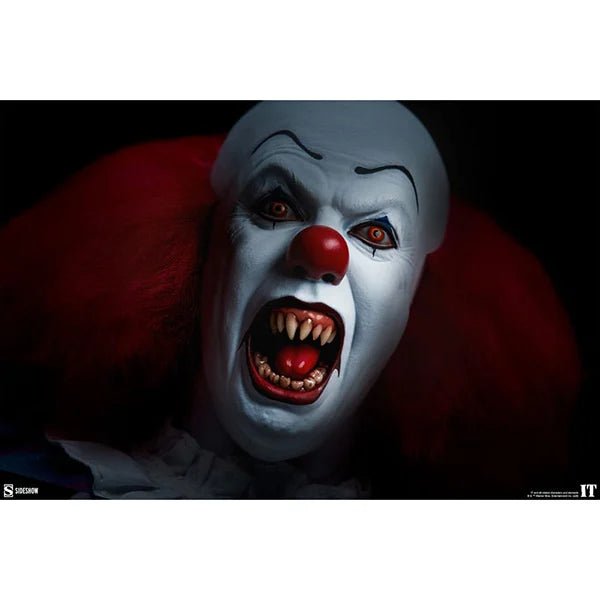 Sideshow: Stephen Kings - Es - Retro Pennywise (1990) - Actionfigur 1/6 - 30 cm