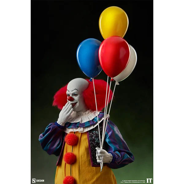 Sideshow: Stephen Kings - Es - Retro Pennywise (1990) - Actionfigur 1/6 - 30 cm