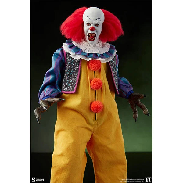 Sideshow: Stephen Kings - Es - Retro Pennywise (1990) - Actionfigur 1/6 - 30 cm