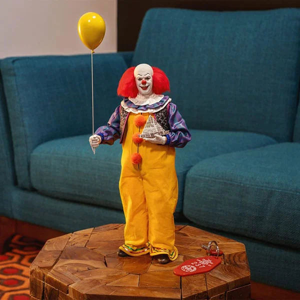 Sideshow: Stephen Kings - Es - Retro Pennywise (1990) - Actionfigur 1/6 - 30 cm