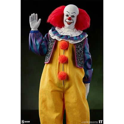 Sideshow: Stephen Kings - Es - Retro Pennywise (1990) - Actionfigur 1/6 - 30 cm