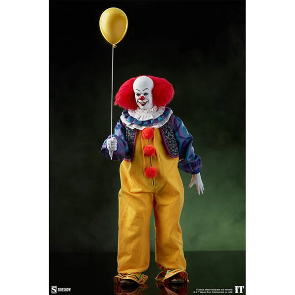 Sideshow: Stephen Kings - Es - Retro Pennywise (1990) - Actionfigur 1/6 - 30 cm