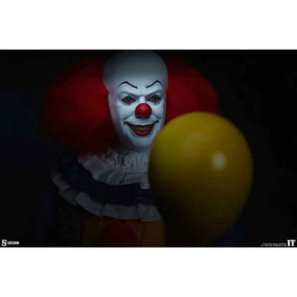 Sideshow: Stephen Kings - Es - Retro Pennywise (1990) - Actionfigur 1/6 - 30 cm