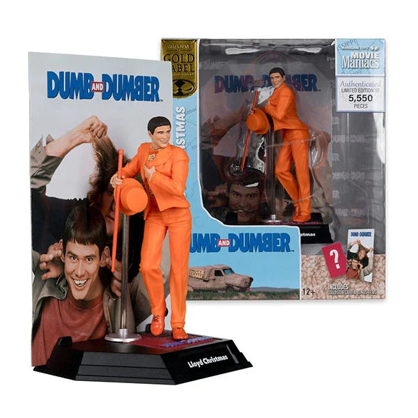 Movie Maniacs: Dumm und Dümmer - Lloyd Christmas (Gold Label) - Statue - 15 cm