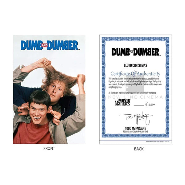 Movie Maniacs: Dumm und Dümmer - Lloyd Christmas (Gold Label) - Statue - 15 cm