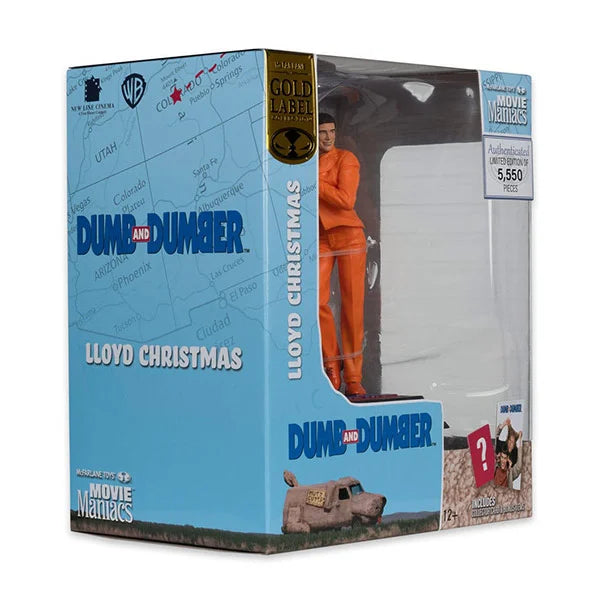 Movie Maniacs: Dumm und Dümmer - Lloyd Christmas (Gold Label) - Statue - 15 cm