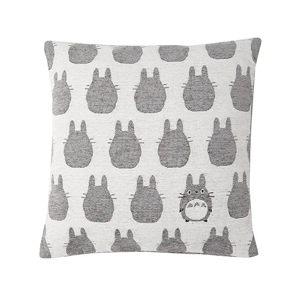 Mein Nachbar Totoro: Totoro Silhouette - weiss - Kissen