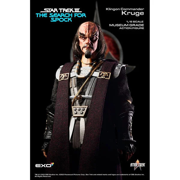 Star Trek: TOS - Klingon Commander Kruge - Actionfigur 1/6 - 32 cm