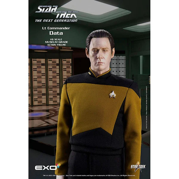 Star Trek: The Next Generation - Lt. Commander Data (Essentials Version) - Actionfigur 1/6 - 30 cm