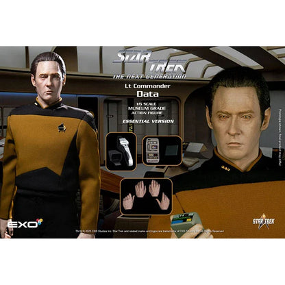 Star Trek: The Next Generation - Lt. Commander Data (Essentials Version) - Actionfigur 1/6 - 30 cm