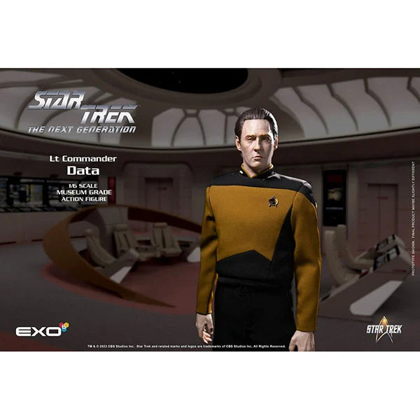 Star Trek: The Next Generation - Lt. Commander Data (Essentials Version) - Actionfigur 1/6 - 30 cm