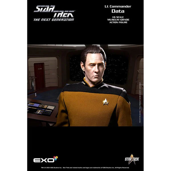 Star Trek: The Next Generation - Lt. Commander Data (Essentials Version) - Actionfigur 1/6 - 30 cm