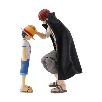 One Piece: Shanks & Monkey D. Ruffy (Childhood Ver.) - S.H. Figuarts -Actionfiguren 2er-Pack - 17 cm