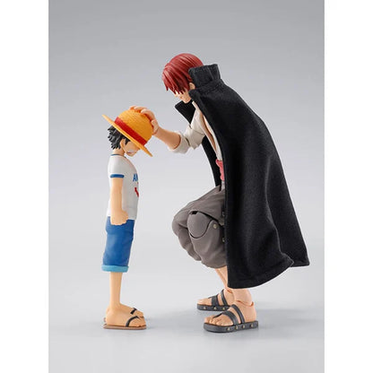 One Piece: Shanks & Monkey D. Ruffy (Childhood Ver.) - S.H. Figuarts -Actionfiguren 2er-Pack - 17 cm
