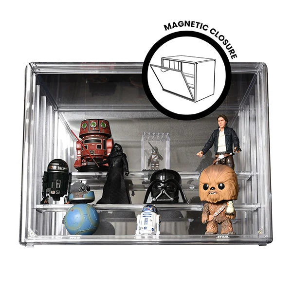 Display: Evoretro - Acryl Display Box (Stapelbar) - für Actionfiguren