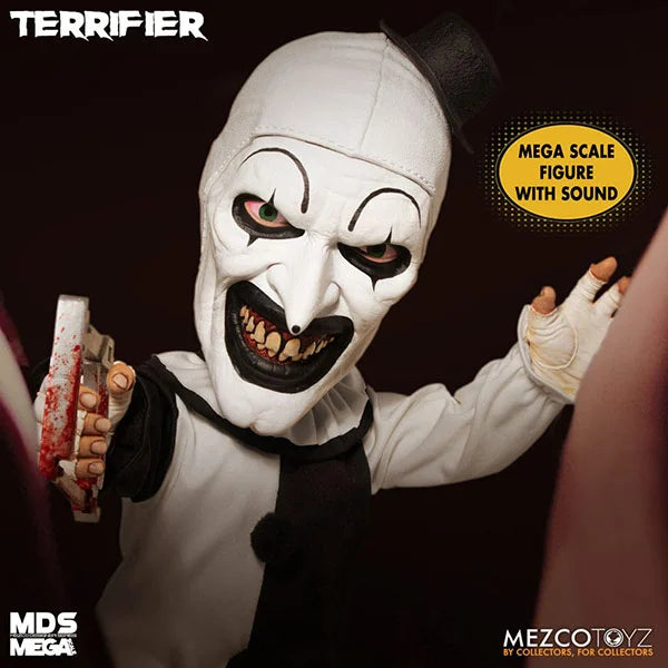 Terrifier: Art the Clown - MDS Mega Scale - Puppe mit Sound - 38 cm