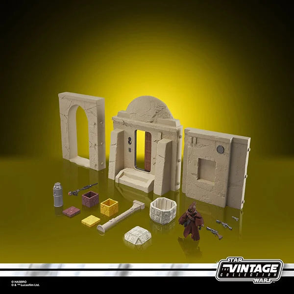 Star Wars: Vintage Collection - Kenner - Playset - Streets of Mos Eisley mit Jawa (Episode IV) - Actionfigur 10 cm - G0671
