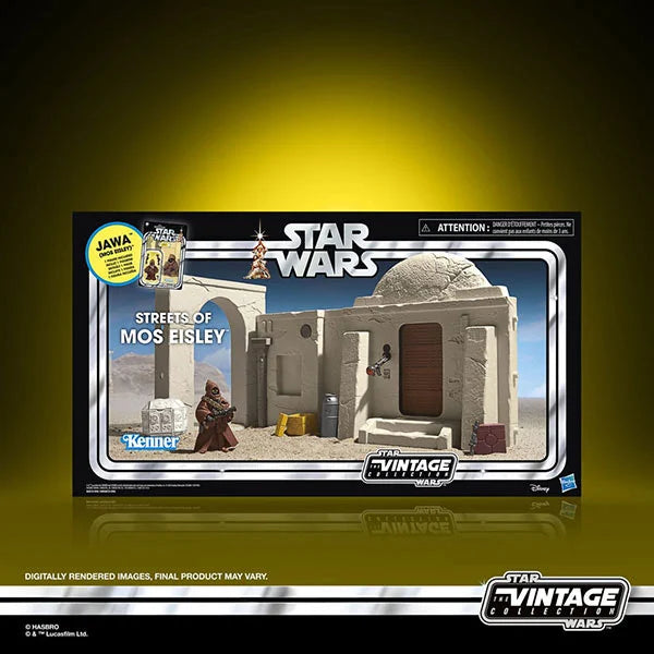 Star Wars: Vintage Collection - Kenner - Playset - Streets of Mos Eisley mit Jawa (Episode IV) - Actionfigur 10 cm - G0671