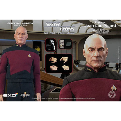 Star Trek: The Next Generation - Captain Jean-Luc Picard (Essential Duty Uniform) - Actionfigur 1/6 - 30 cm