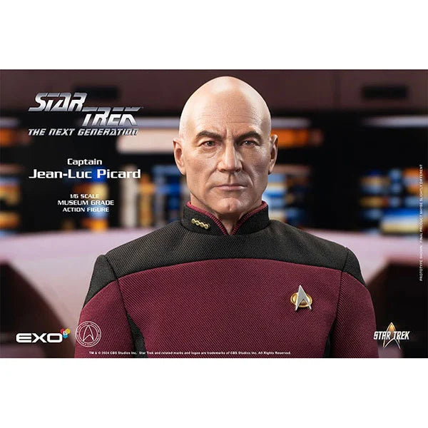 Star Trek: The Next Generation - Captain Jean-Luc Picard (Essential Duty Uniform) - Actionfigur 1/6 - 30 cm