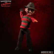 Nightmare On Elm Street: Freddy Krueger - Living Dead Dolls mit Sound - 25 cm