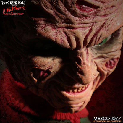 Nightmare On Elm Street: Freddy Krueger - Living Dead Dolls mit Sound - 25 cm