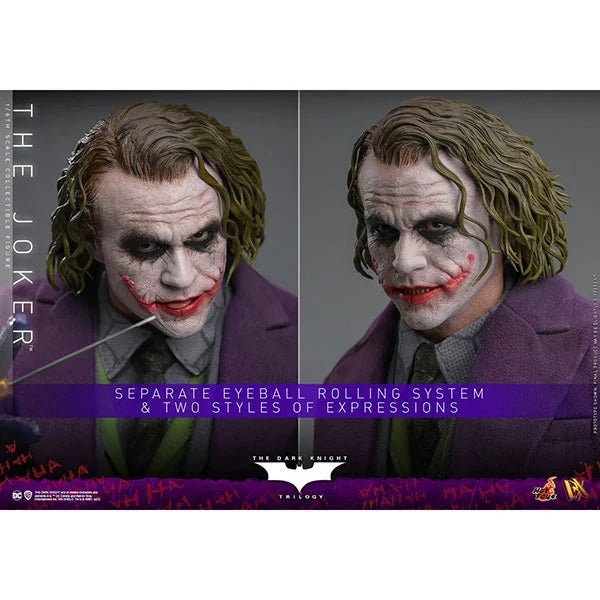 Hot Toys: The Joker (The Dark Knight Trilogy) - DX Series - Collector Edition - Actionfigur 1/6 - 31 cm