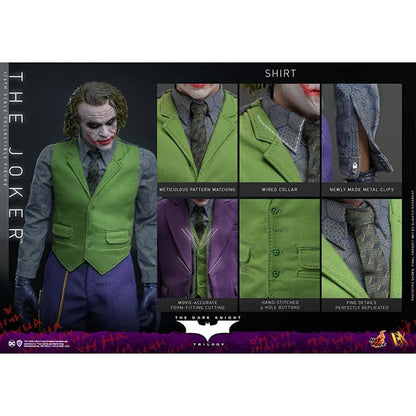 Hot Toys: The Joker (The Dark Knight Trilogy) - DX Series - Collector Edition - Actionfigur 1/6 - 31 cm