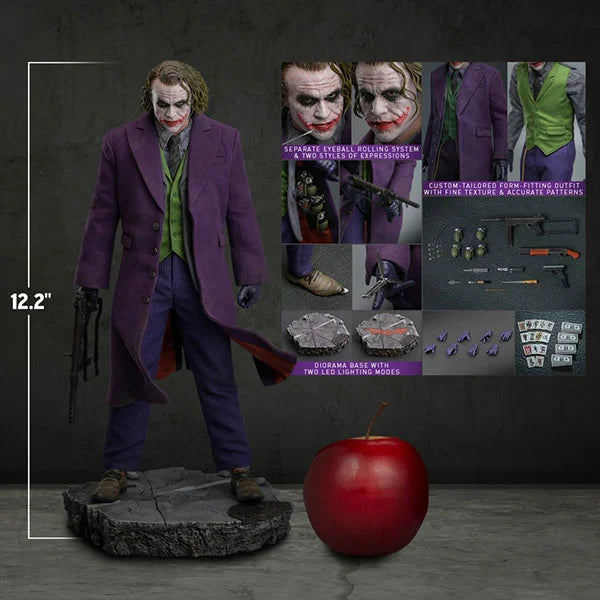 Hot Toys: The Joker (The Dark Knight Trilogy) - DX Series - Collector Edition - Actionfigur 1/6 - 31 cm