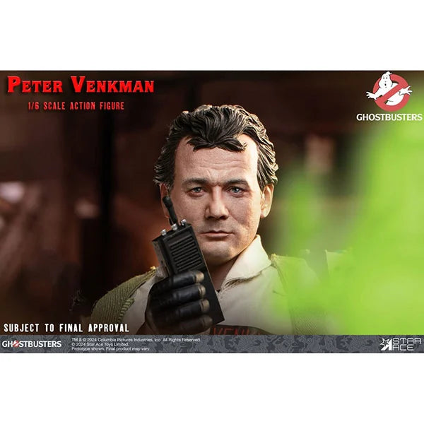 Ghostbusters: 1984 - Peter Venkman - Actionfigur 1/6 - 30 cm