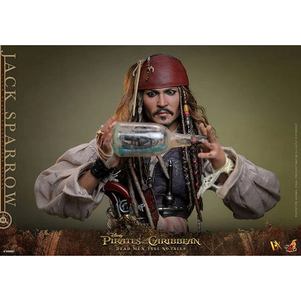 Hot Toys: Pirates of the Caribbean (Salazars Rache) - Jack Sparrow - DX Series - Collector Edition - Actionfigur 1/6 - 30 cm