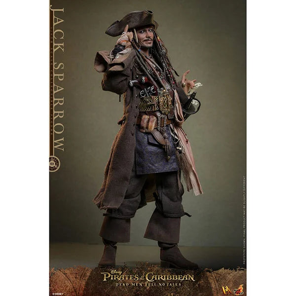 Hot Toys: Pirates of the Caribbean (Salazars Rache) - Jack Sparrow - DX Series - Collector Edition - Actionfigur 1/6 - 30 cm