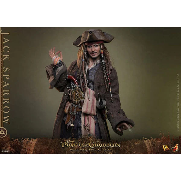 Hot Toys: Pirates of the Caribbean (Salazars Rache) - Jack Sparrow - DX Series - Collector Edition - Actionfigur 1/6 - 30 cm