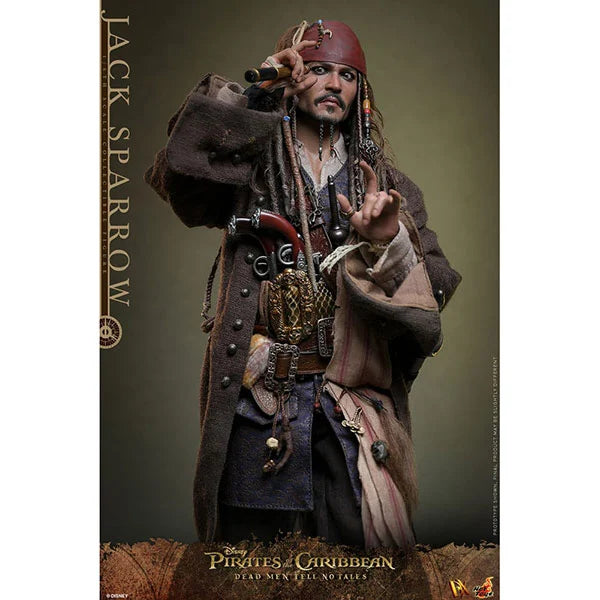 Hot Toys: Pirates of the Caribbean (Salazars Rache) - Jack Sparrow - DX Series - Collector Edition - Actionfigur 1/6 - 30 cm