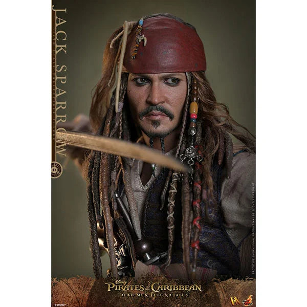 Hot Toys: Pirates of the Caribbean (Salazars Rache) - Jack Sparrow - DX Series - Collector Edition - Actionfigur 1/6 - 30 cm