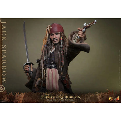 Hot Toys: Pirates of the Caribbean (Salazars Rache) - Jack Sparrow - DX Series - Collector Edition - Actionfigur 1/6 - 30 cm