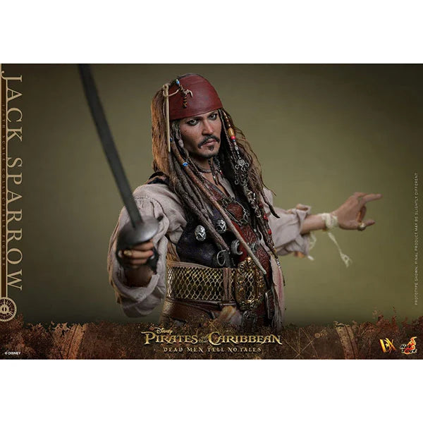 Hot Toys: Pirates of the Caribbean (Salazars Rache) - Jack Sparrow - DX Series - Collector Edition - Actionfigur 1/6 - 30 cm