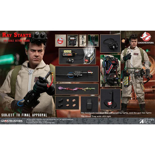 Ghostbusters: 1984 - Ray Stantz - Actionfigur 1/6 - 30 cm