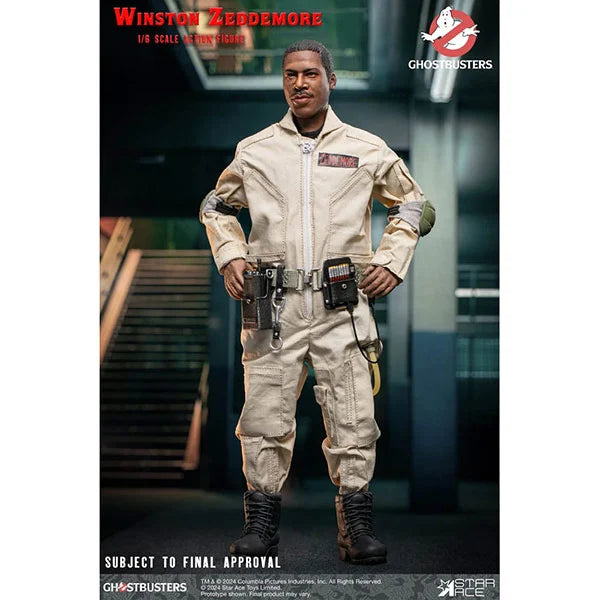 Ghostbusters: 1984 - Winston Zeddemore - Actionfigur 1/6 - 30 cm