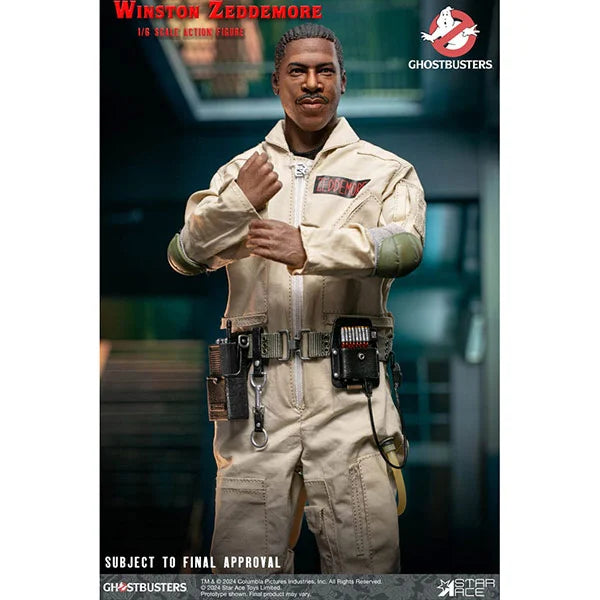 Ghostbusters: 1984 - Winston Zeddemore - Actionfigur 1/6 - 30 cm