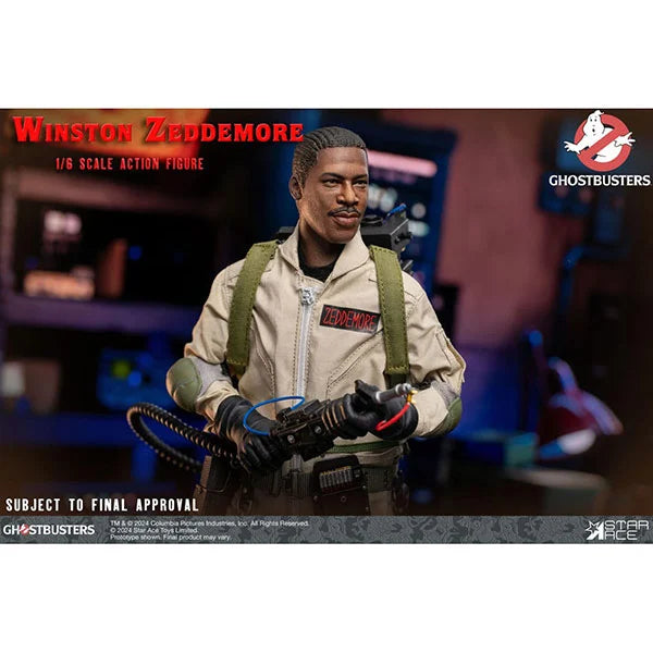 Ghostbusters: 1984 - Winston Zeddemore - Actionfigur 1/6 - 30 cm