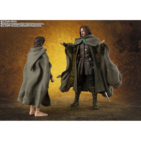 Herr der Ringe: Frodo Beutlin & Gollum - S.H. Figuarts - Actionfiguren - 12 cm