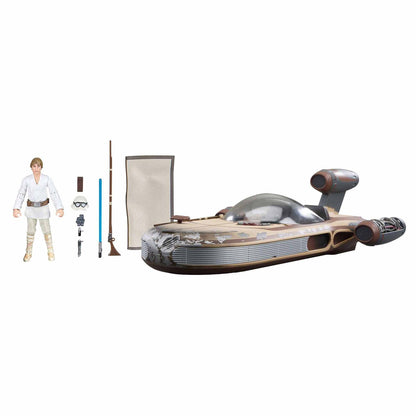 Star Wars: Vintage Collection - Kenner - Fahrzeug - Episode IV - Landspeeder & Luke Skywalker (Tatooine) - Actionfigur - G0673 - 10 cm