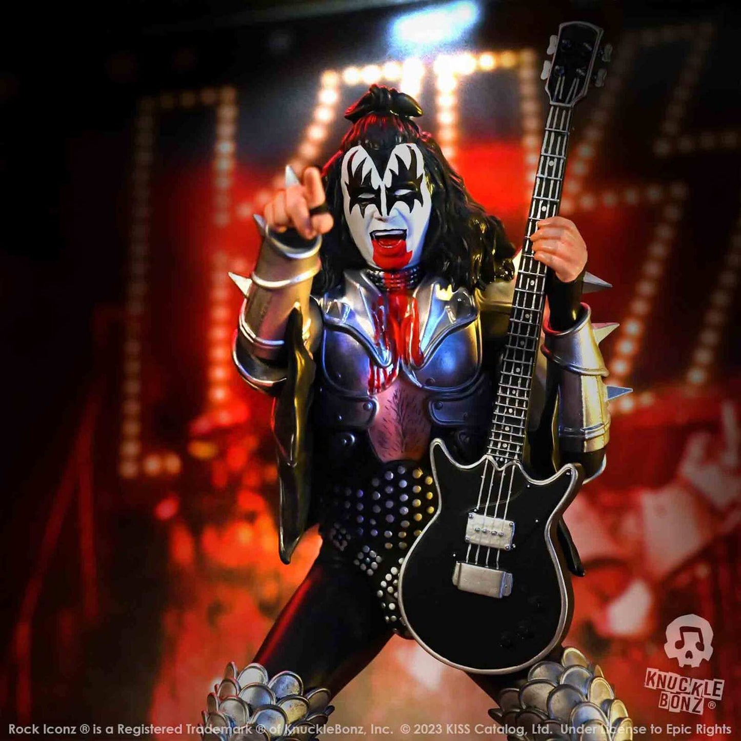 Rock Iconz: Kiss - The Demon (Destroyer) - Statue - 22 cm