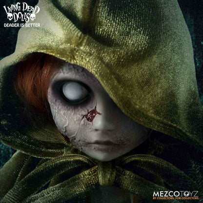 Posey: The Return of the Living Dead Dolls (25 cm) von Mezco. Die ultimative Horrorpuppe mit 2 Todesmasken, beweglichen Augen & Metallkette. Jetzt bestellen!