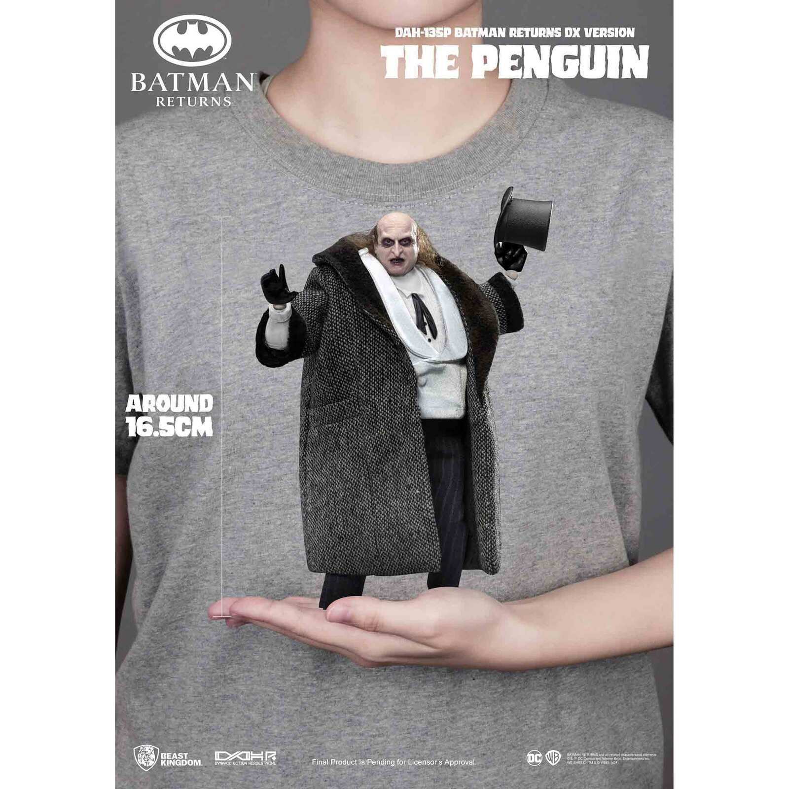 Batman: Dynamic 8ction Heroes Actionfigur - The Penguin DX (Batman Returns) - DAH-135P - 17 cm