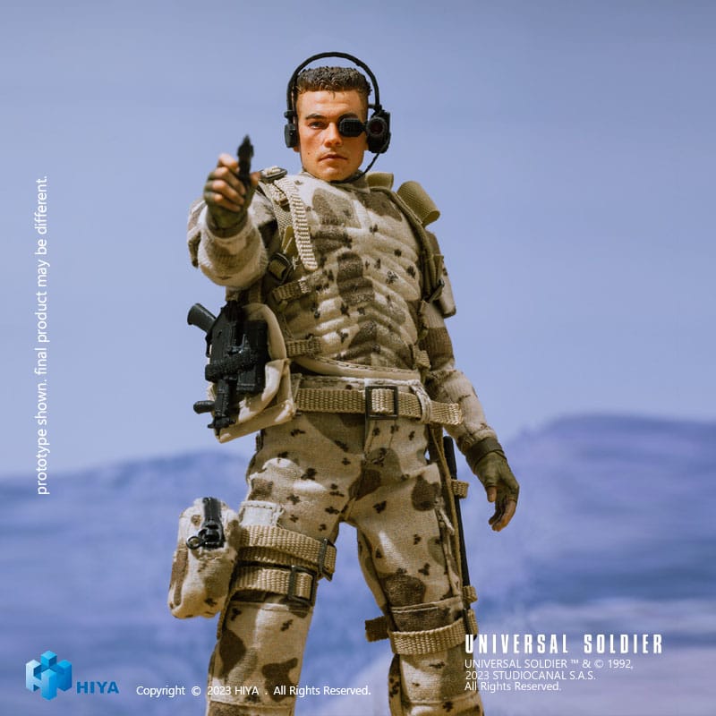 Universal Soldier: Luc Deveraux - Exquisite Super Actionfigur 1/12 - 16 cm