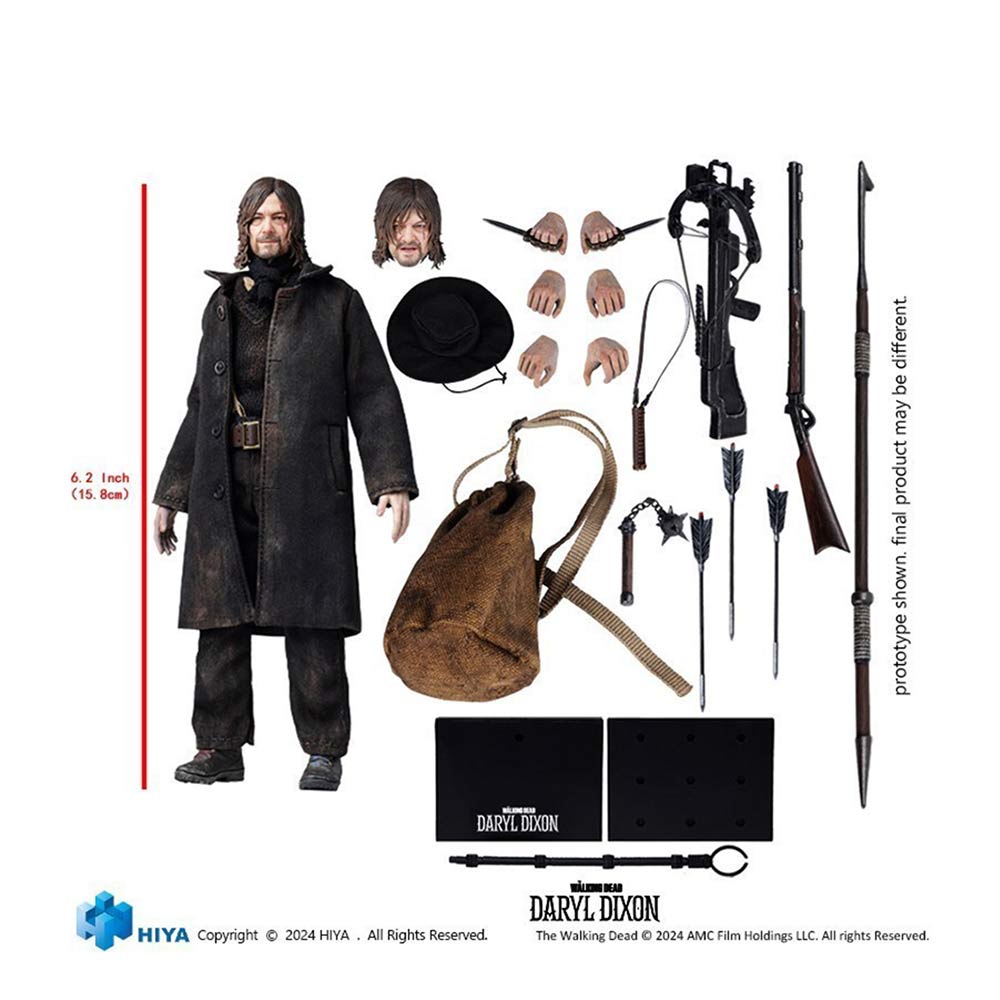 The Walking Dead: Dead City Exquisite Super Series - Daryl Dixon - Exquisite Super Actionfigur 1/12 - 16 cm