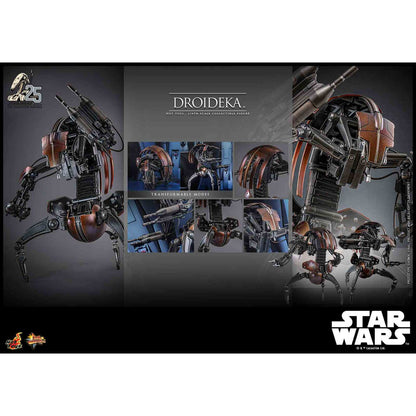 Hot Toys: Star Wars - Droideka (Episode I) - Movie Masterpiece - Actionfigur 1/6 - 27 cm